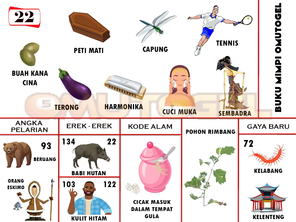 buku mimpi erek erek togel 22